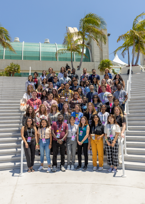 2022 class photo of the Student Assistants and Esri staff